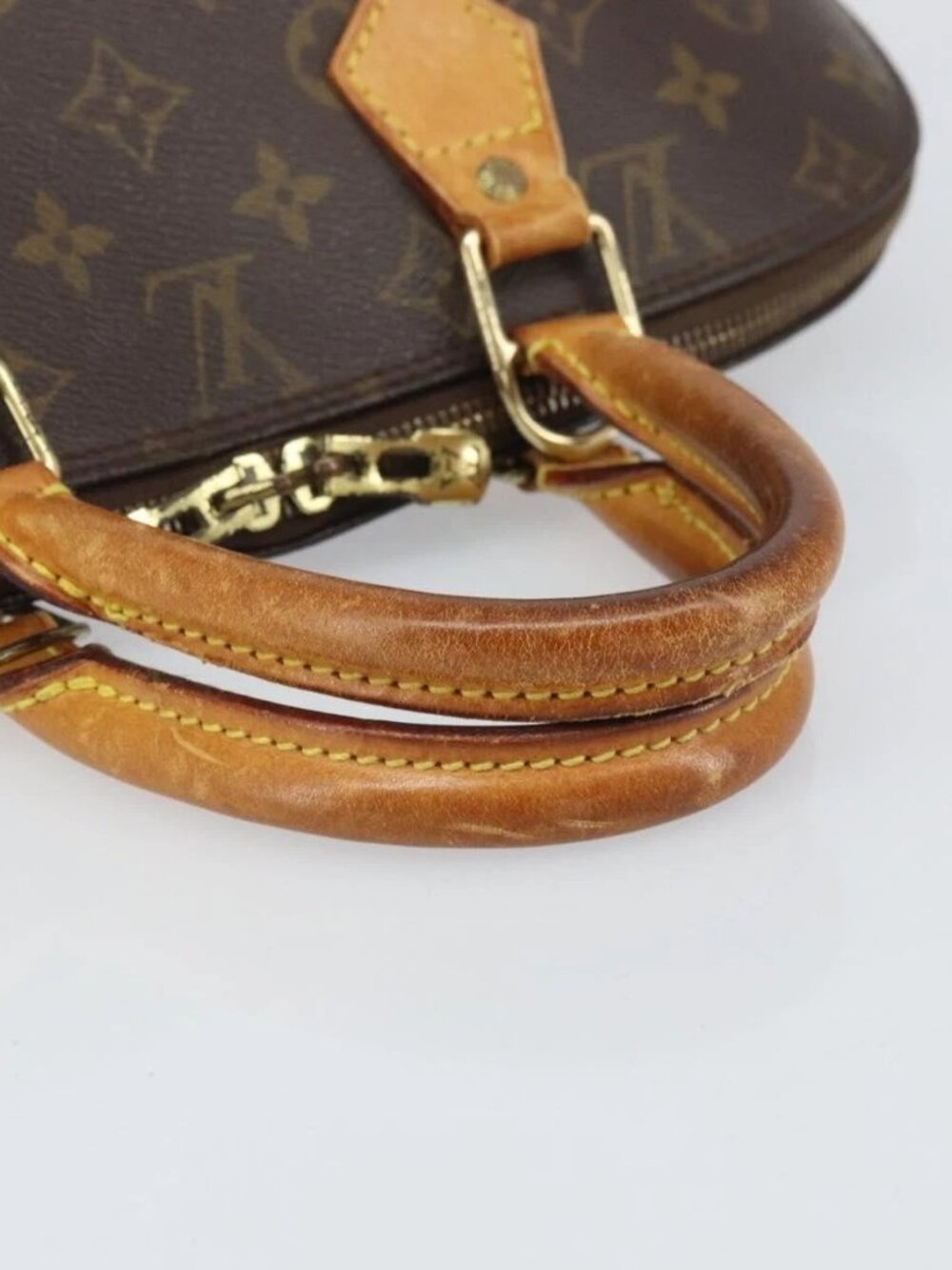 LOUIS VUITTON Monogram Alma Hand Bag M51130 LV Auth 170616 - Picture 8 of 16